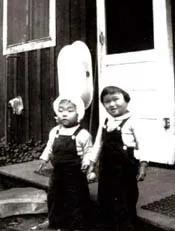 Historical photograph from internment camps - A testament to preserving dignity and identity Family Album Project - Historical photograph from internment camps