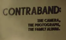 Visitors engaging with the Family Album exhibition at Cleveland State University Art Gallery, 1996 - Note the careful arrangement of photographs to tell the story of internment camp life Installation view showing visitor interaction